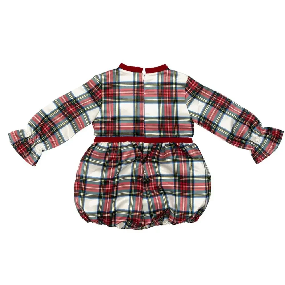 Henry Duvall HAZEL BUBBLE TOWNSEND TARTAN Baby Size 0-6 Months‎ Christmas Plaid